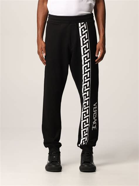 black versace sweatpants|versace sweatpants for men.